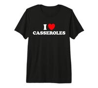 I Heart Casseroles Funny Classic Cook Pasta Baked Food Dish Premium T-Shirt