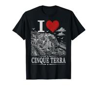 I Heart Cinque Terre I Love Cinque Terre Souvenir T-Shirt