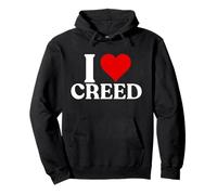 I Heart CREED First Name Personalized I Love CREED Vintage Pullover Hoodie