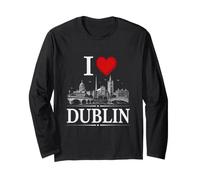 I Heart Dublin I Love Dublin Souvenir Long Sleeve T-Shirt