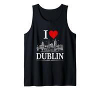 I Heart Dublin I Love Dublin Souvenir Tank Top