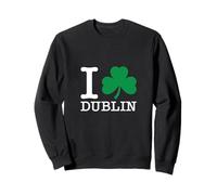 I Heart Dublin Irish Shamrock St Patrick's Day PAPL2721 Sweatshirt
