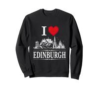 I heart Edinburgh I Love Edinburgh Souvenir Sweatshirt