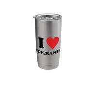 I Heart Esperanza First Name I Love Personalized Stuff Stainless Steel Insulated Tumbler