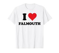 I Heart Falmouth Love UK T-Shirt