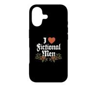 I Heart Fictional Men Book Readers Funny Romantasy Case for iPhone 17