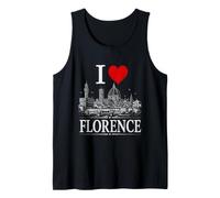 I Heart Florence I Love Florence Souvenir Tank Top