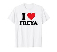 I Heart Freya First Name I Love Personalized Stuff T-Shirt
