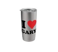 I Heart Gary First Name I Love Personalized Stuff Stainless Steel Insulated Tumbler
