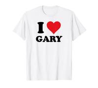 I Heart Gary First Name I Love Personalized Stuff T-Shirt