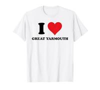 I Heart Great Yarmouth Love UK T-Shirt