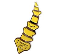 I Heart Guts Spine Enamel Pin - Cute Educational Organ Lapel Pin For Scoliosis & Herniated Disc - Funny Get Well Gift for Nurse Patients & Medical Student STEM Anatomy Recovery Support
