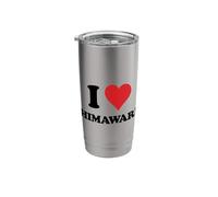 I Heart Himawari First Name I Love Personalized Stuff Stainless Steel Insulated Tumbler