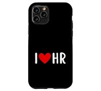 I Heart HR Human Resources Funny Case for iPhone 11 Pro