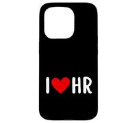 I Heart HR Human Resources Funny Case for iPhone 15 Pro