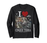 I Heart I Love Cinque Terre Souvenir Long Sleeve T-Shirt