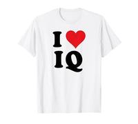 I Heart IQ Initials I Love I.Q. First And Last Name I Q T-Shirt