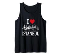 I Heart Istanbul I Love Istanbul Souvenir Tank Top
