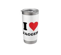 I Heart Jagger First Name I Love Personalized Stuff Stainless Steel Insulated Tumbler