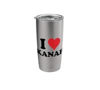 I Heart Kanae First Name I Love Personalized Stuff Stainless Steel Insulated Tumbler