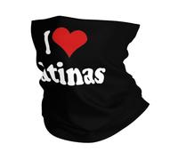 I Heart Latinas I Love Latinas Premium Half Face Scarf Quick Drying Half Face Headwear Headband For Tennis Workout Men