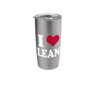 I Heart Lean Stainless Steel Insulated Tumbler