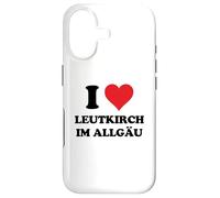 I Heart Leutkirch im Allgäu Germany Love German Souvenir Ite Case for iPhone 17