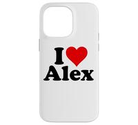 I HEART LOVE ALEX ALEXANDRA ALEXANDER ALEXIS Case for iPhone 14 Pro Max
