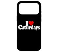 I HEART LOVE CATURDAYS CATS AND SATURDAYS Case for iPhone 17 Pro Max