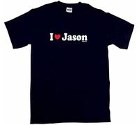 I Heart Love Jason Mens Tee Shirt Pick Size Color Small-6XL(X-Large)
