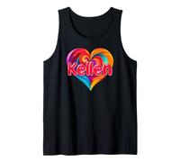 I Heart Love Kellen First Name Tshirt Colorful Named Tank Top