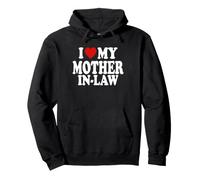 I HEART LOVE My Mother in Law Pullover Hoodie