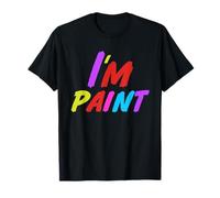 I Heart Love to Finger Paint I'm Paint Cute Couple Valentine T-Shirt