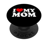 I Heart My Mom PopSockets Adhesive PopGrip