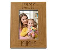 I heart my Mummy photo frame (4 x 6 Inch)