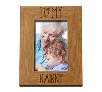I heart my Nanny Love photo frame (8 x 10 Inch)