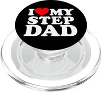 I Heart My Stepdad PopSockets PopGrip for MagSafe