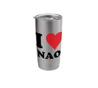I Heart Nao First Name I Love Personalized Stuff Stainless Steel Insulated Tumbler