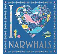 I Heart Narwhals (I Heart Pocket Colouring)