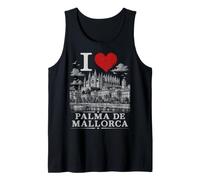 I Heart Palma de Mallorca I Love Palma Souvenir Tank Top