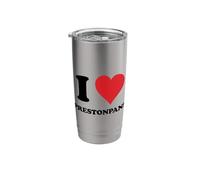 I Heart Preston Pans Love UK Stainless Steel Insulated Tumbler