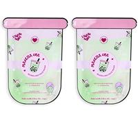 I Heart Revolution Bubble Tea Matcha Tea Bubble Sheet Mask, Calms & Hydrates Skin With Matcha & Green Tea Extract, Vegan & Cruelty-Free, Matcha Green (Pack of 2)