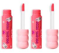 I Heart Revolution Bubble Tea Milky Blush + Lip Tint, Hydrating All-In-One Face Tint Infused With Matcha Green Tea, Vegan & Cruelty-Free, Oolong Nude (Pack of 2)