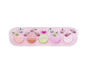 I Heart Revolution Bubble Tea Mini Matchi Palette, Shimmer & Matte Eye Palette With 5 Shades, Vegan & Cruelty-Free