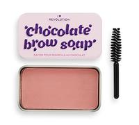 I Heart Revolution, Chocolate Brow Soap, Clear Application, Fuller and Fluffier Eyebrows, Chocolate Scented, 10g