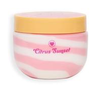 I Heart Revolution Citrus Crush Swirl Body Cream, Moisturiser with Vitamin C, Shea Butter & Orange Extract, Vegan, 150g