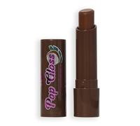 I Heart Revolution Pop Gloss Balm, Hydrating Lip Balm With Glossy Finish & Hint Of Colour, Vegan & Cruelty-Free, Coconut Brown