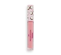 I Heart Revolution, Tasty Coconut Lipgloss, Hydrating & Non-Sticky Coconut Scented Formula, Coconut Sugar, Pink, 2.2ml