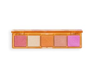 I Heart Revolution Zesty Zing Mini Match Palette, Eyeshadow Makeup, 5 Shimmer & Matte Shades, Vegan & Cruelty-Free, 1.1 g