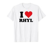I Heart Rhyl Love UK T-Shirt